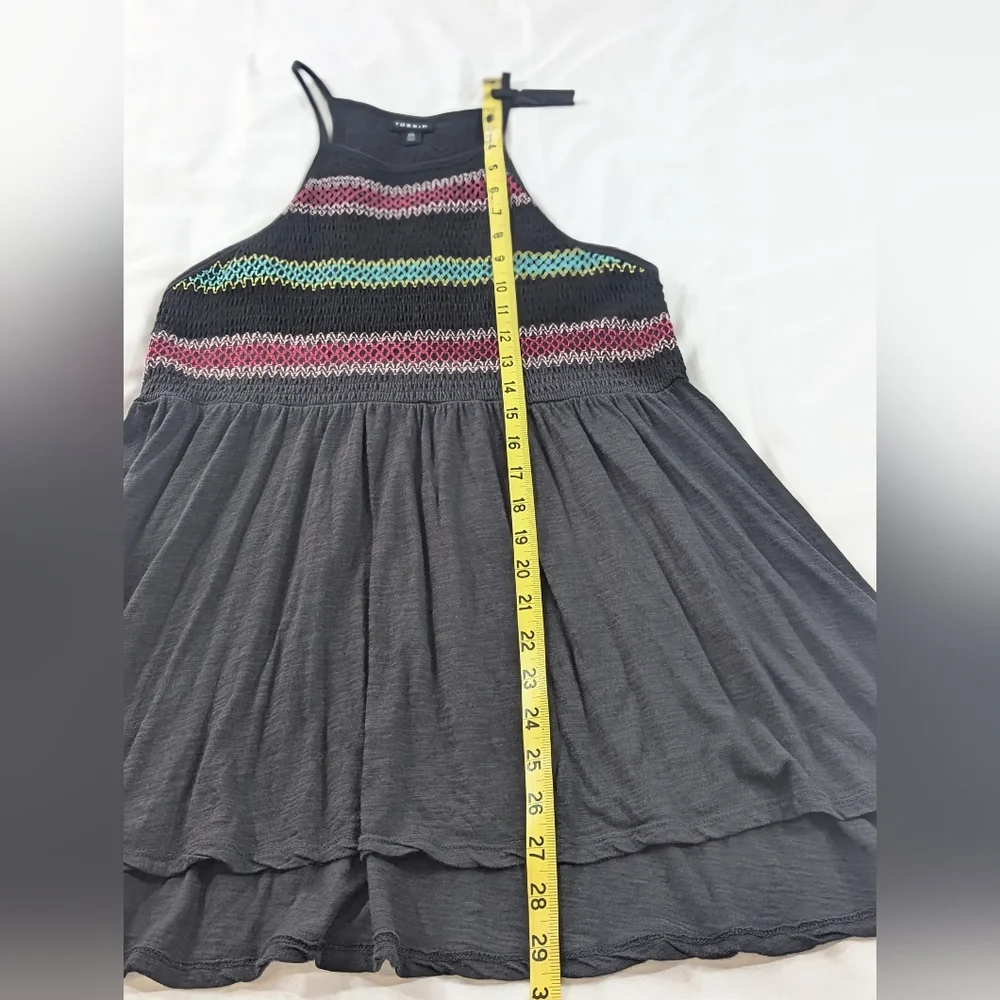 Torrid High Neck Babydoll Top (Torrid 00) - Picture 7 of 13